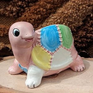 Adorable Vintage Turtle Planter Made in Japan Model A-1553
